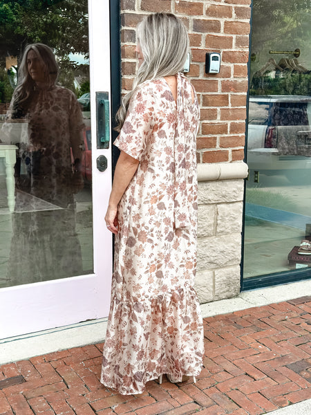 Autumn Romance Maxi Dress