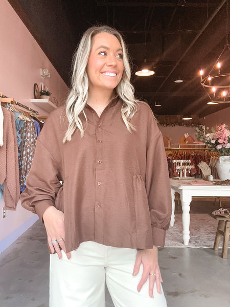 Cocoa Charm Blouse