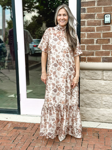 Autumn Romance Maxi Dress