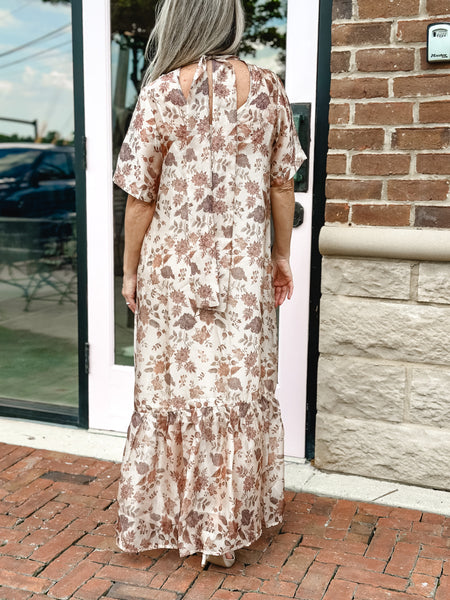 Autumn Romance Maxi Dress