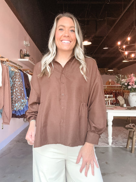 Cocoa Charm Blouse