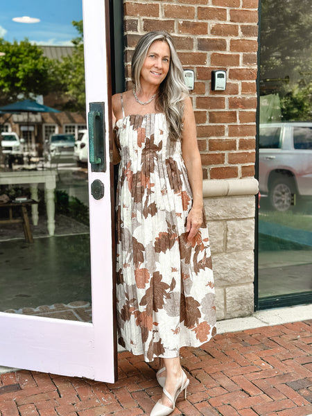 Harvest Bloom Midi Dress