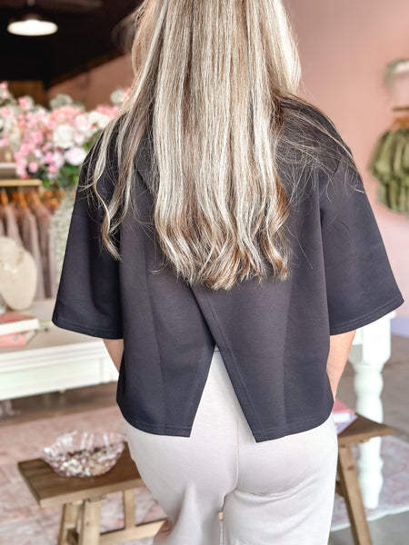 Blair Split Back Top