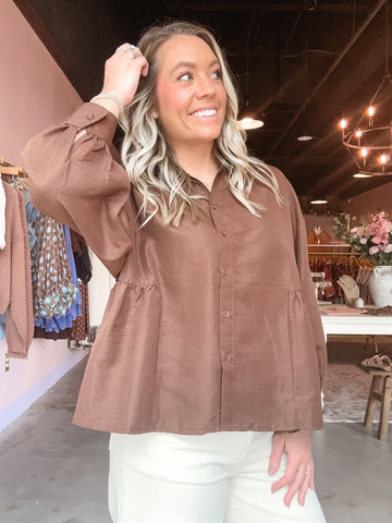 Cocoa Charm Blouse