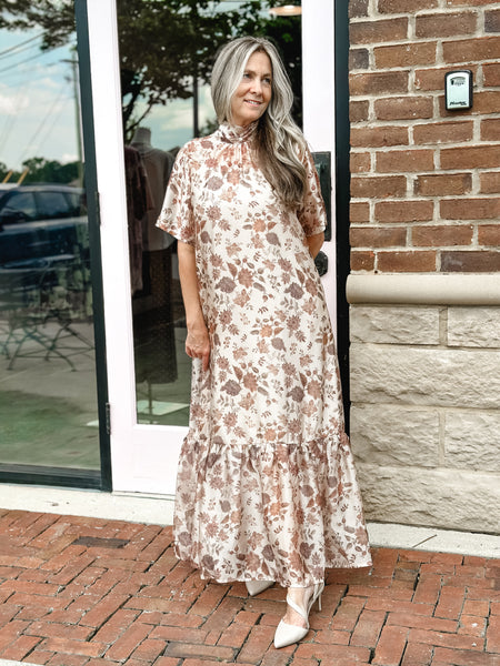 Autumn Romance Maxi Dress