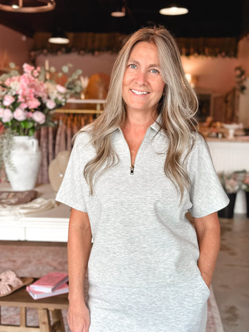Avery Half Zip Top