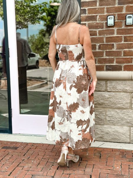 Harvest Bloom Midi Dress