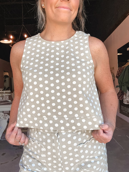 Polka Dot Tank
