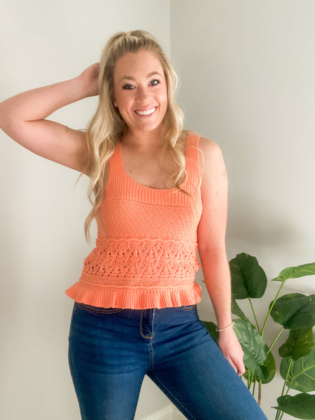 Sunset Crochet Top