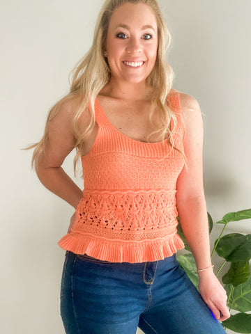 Sunset Crochet Top