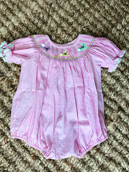 Smocked Bunny (Pink)