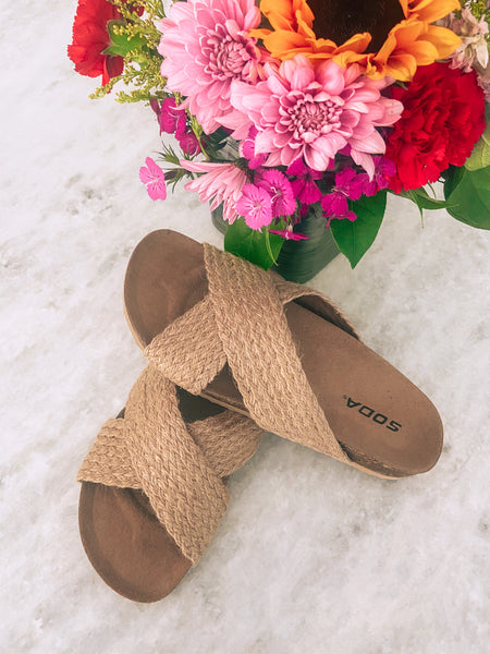 Woven Hemp Sandals