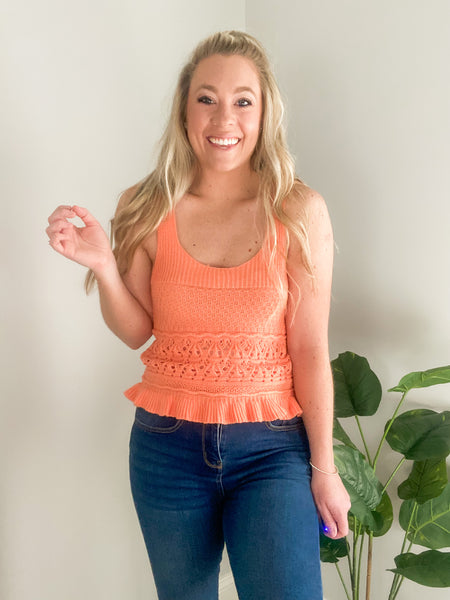 Sunset Crochet Top