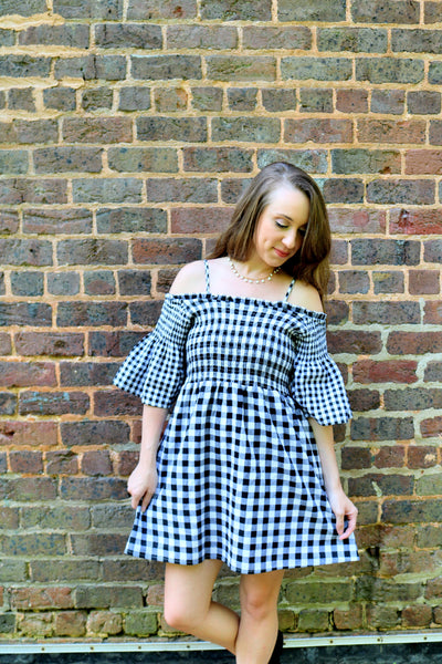 Gingham Tunic Dress