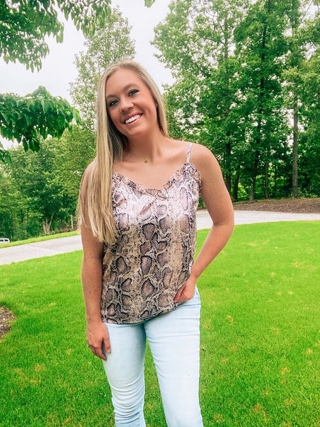 Snakeskin Tank