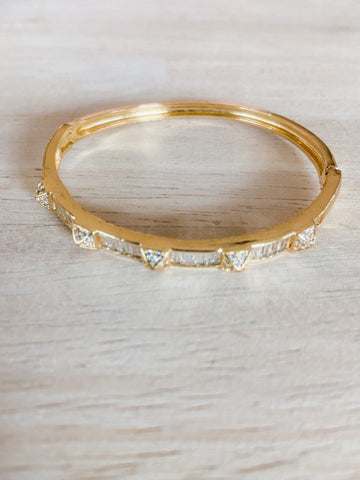 CZ Stud Bangle