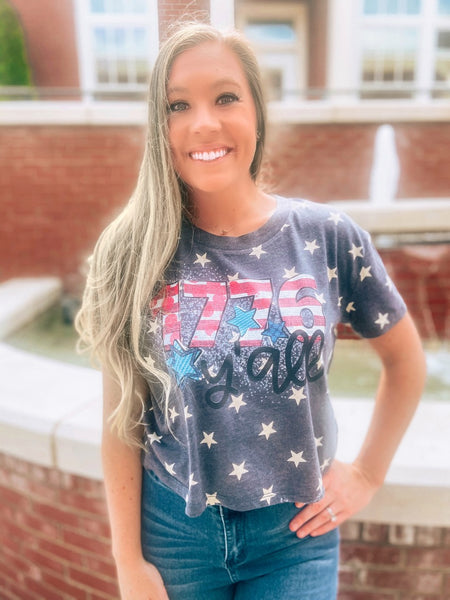 1776 Crop Tee