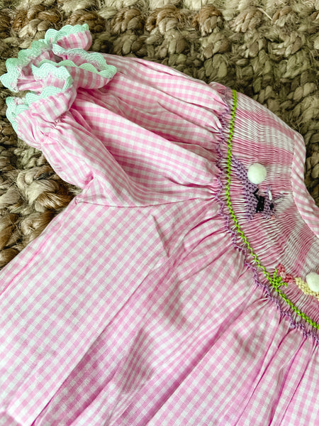 Smocked Bunny (Pink)