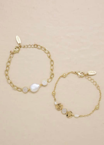 Duchess Pearl Bracelet Set