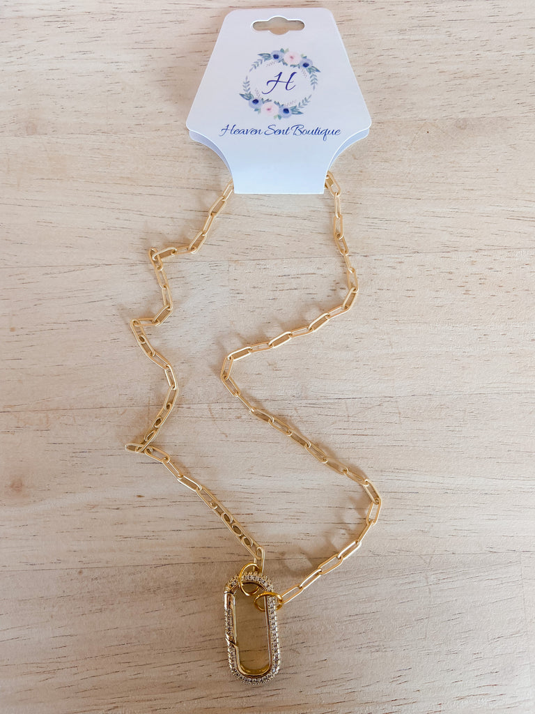 Gold Charm Necklace