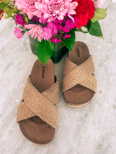 Woven Hemp Sandals