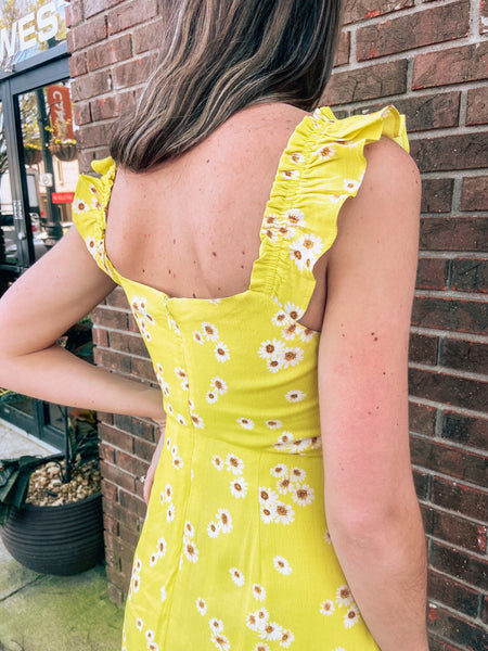 Yellow Daisy Midi